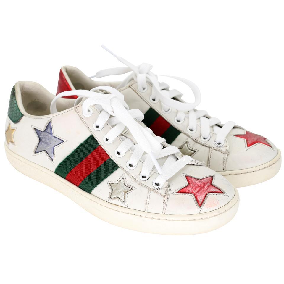 gucci sneakers green bottom