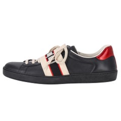 Gucci Ace Streifen Kalbsleder Sneakers