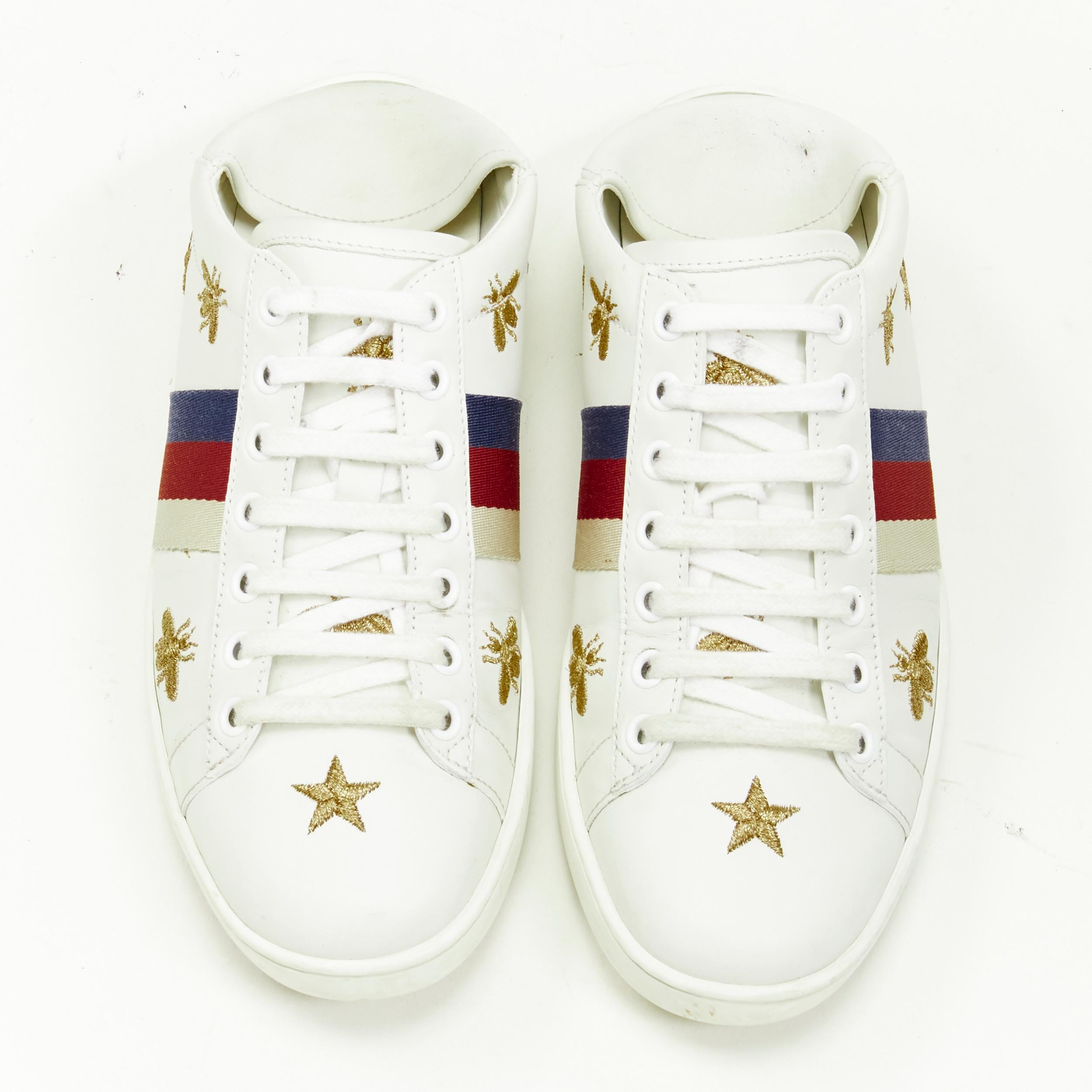 gucci loafers bees and stars