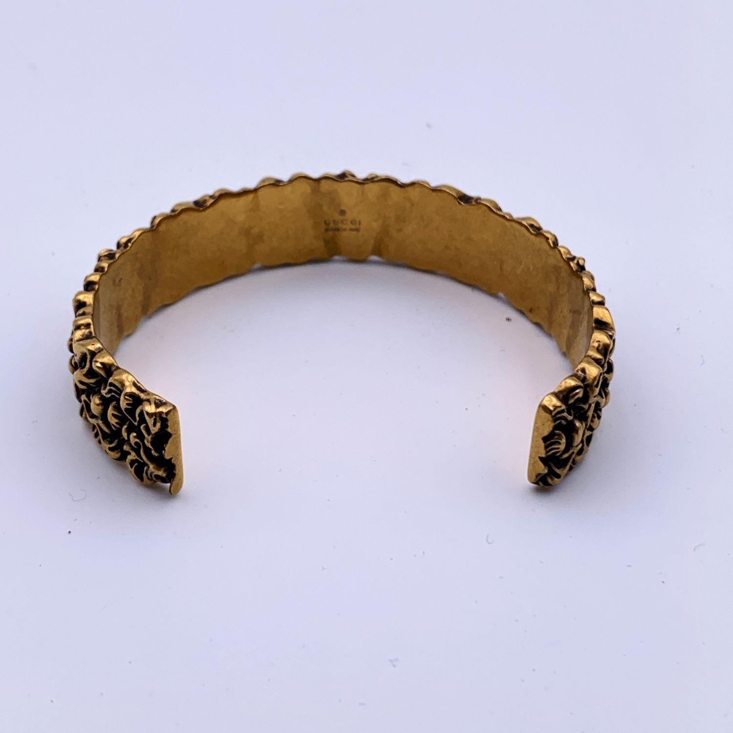 gucci lion bracelet