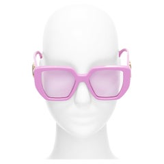 GUCCI Alessandro Michele GG0956S gafas de sol de gran tamaño con montura cuadrada y logotipo GG rosa