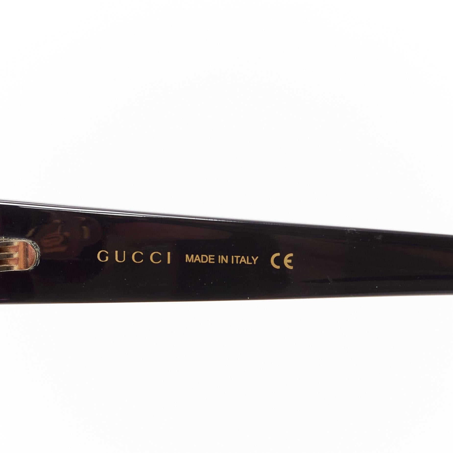 GUCCI Alessandro Michele Hollywood Forever GG0772S logo crystal black  sunnies 2
