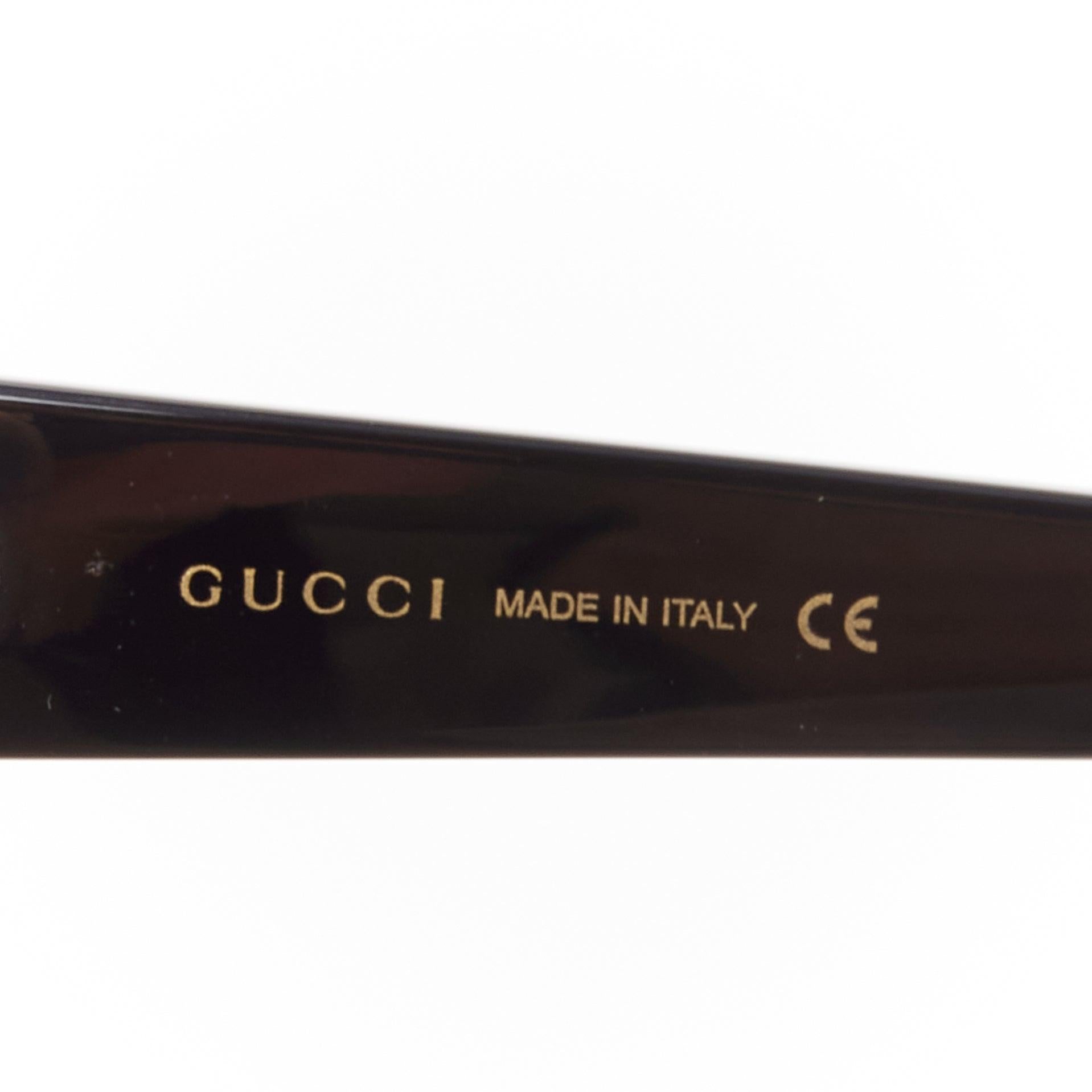 GUCCI Alessandro Michele Hollywood Forever GG0780S logo crystal black sunnies For Sale 1