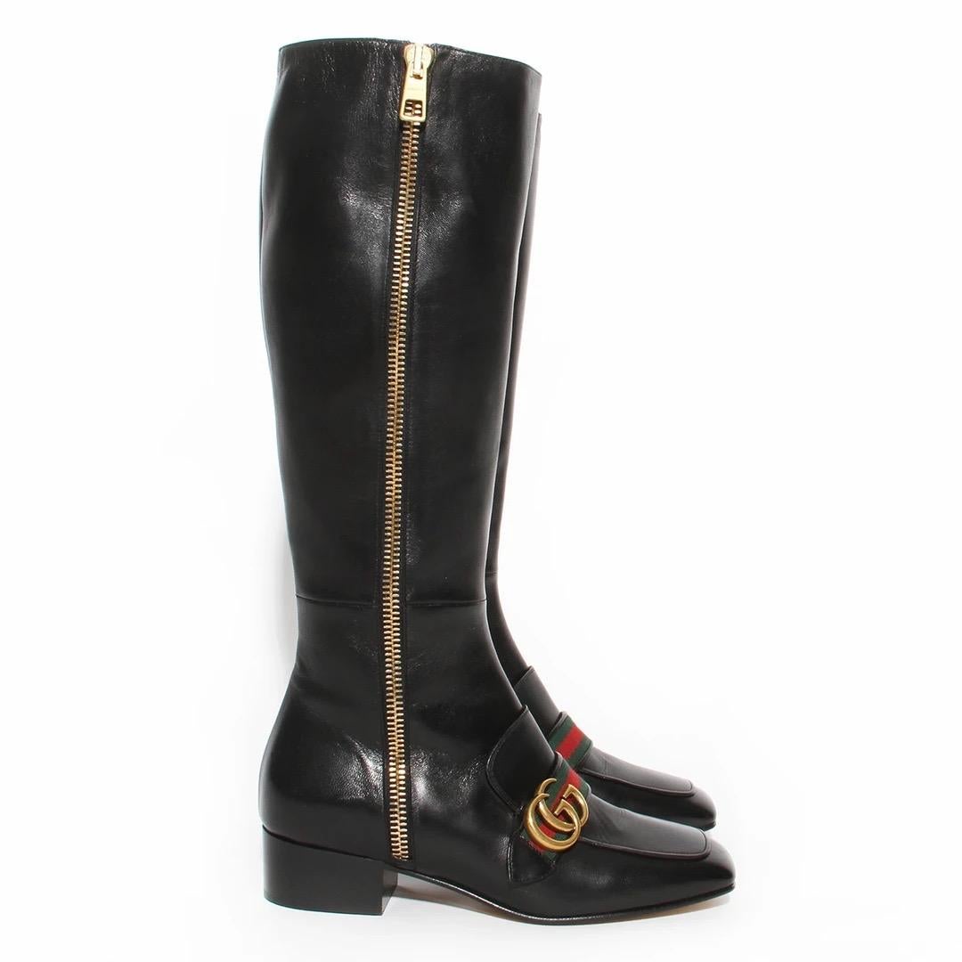 Bota Gucci by Alessandro Michele
Fabricado en Italia 
Circa entre 2016 - 2017
