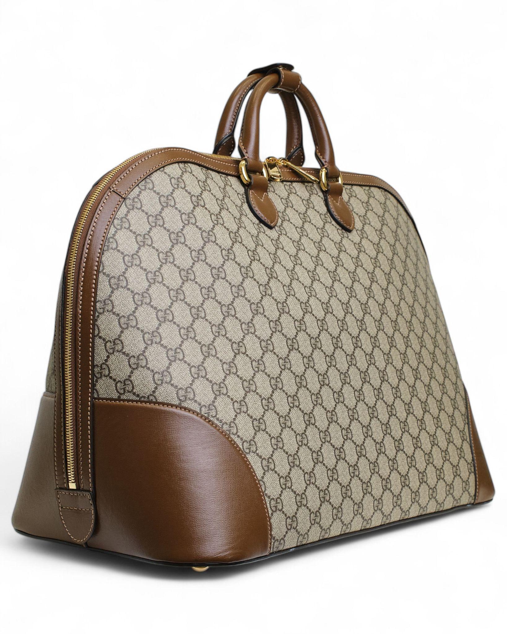 Gucci Alma Large GG Supreme Brown For Sale 7