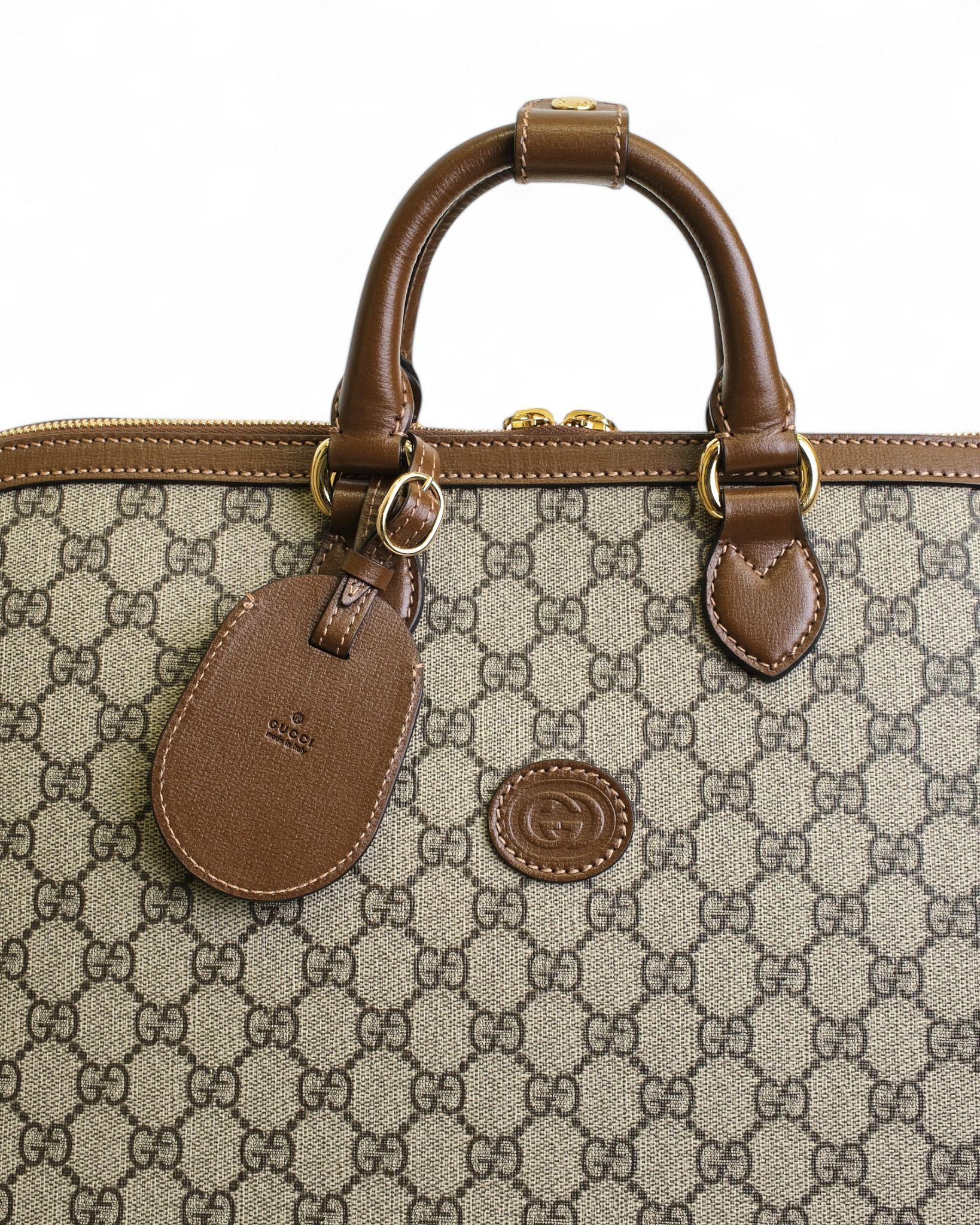 Gucci Alma Large GG Supreme Brown For Sale 3