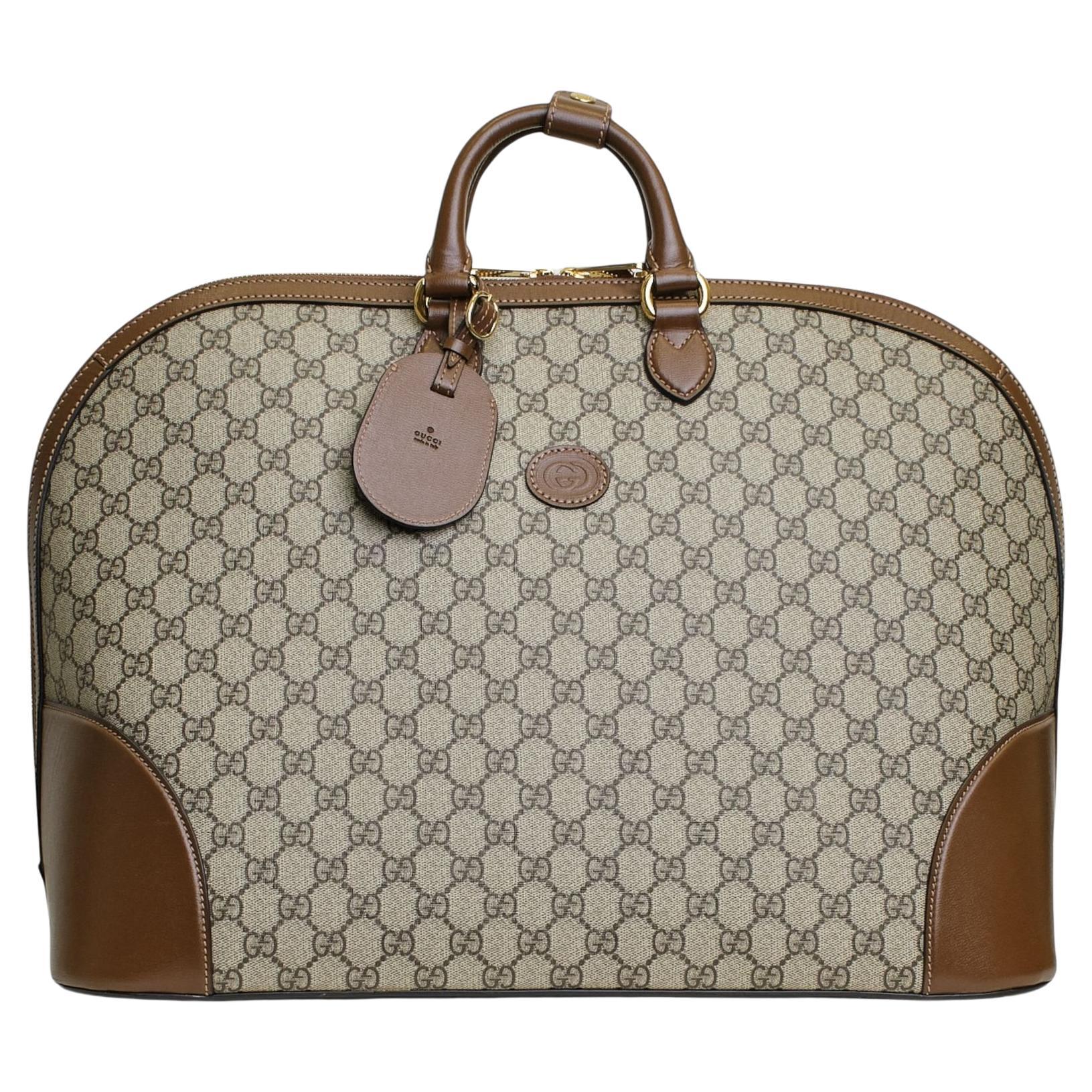 Gucci Alma Large GG Supreme Brown For Sale