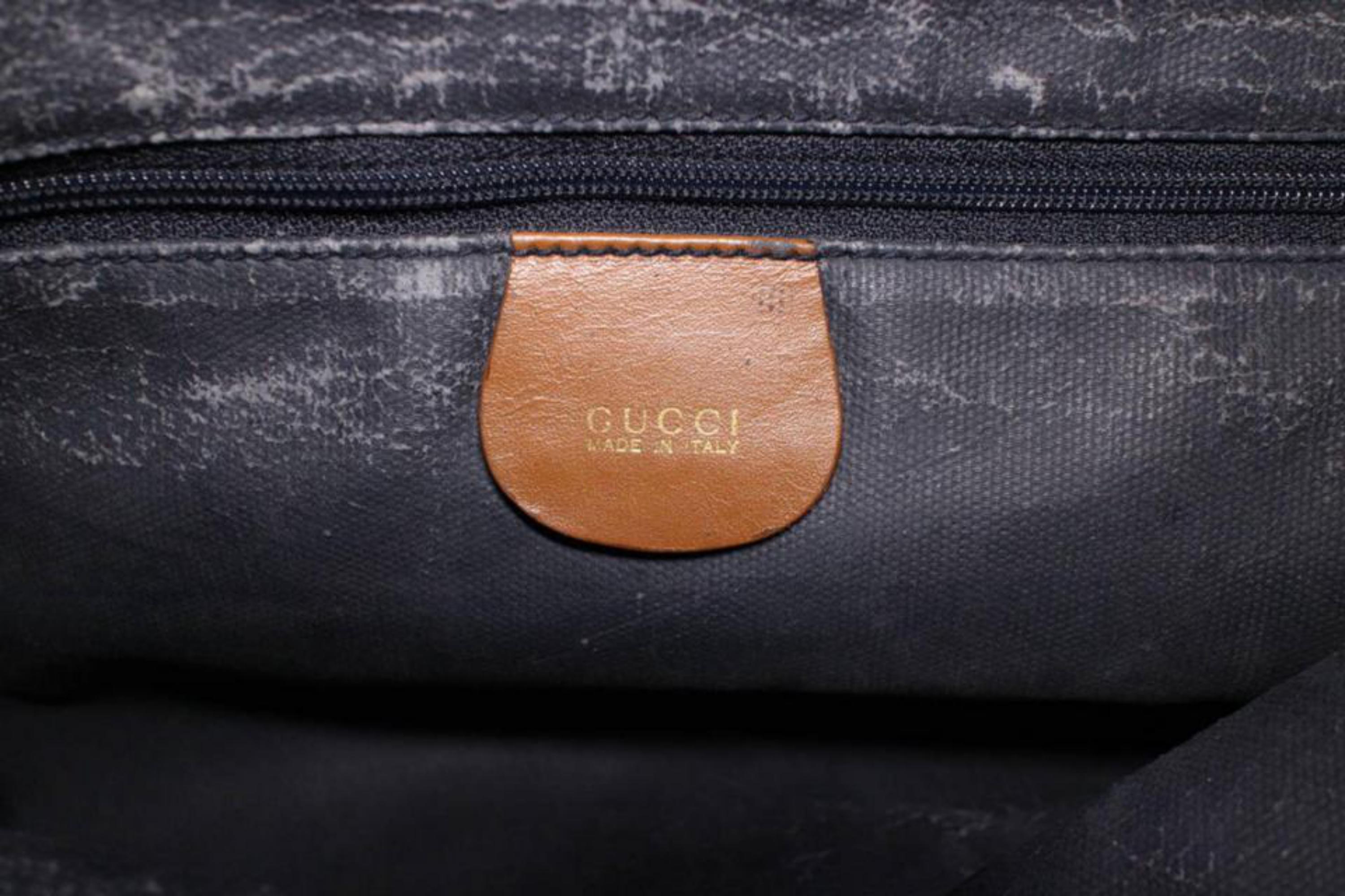 Gucci Alphabet Letters Patchwork Hobo 231403 Blue Canvas Shoulder Bag For Sale 3