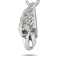 Gucci Anger Forest Sterling Silver Eagle Head Necklace