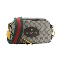 Gucci Animalier Camera Messenger Bag GG Coated Canvas