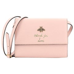 Gucci Animalier Crossbody Bag Leather