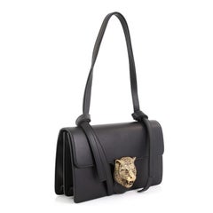Gucci Animalier Flap Shoulder Bag Leather Medium