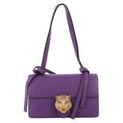 Gucci Animalier Flap Shoulder Bag Leather Medium