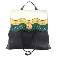 Gucci Animalier Malin Backpack Studded Leather Medium