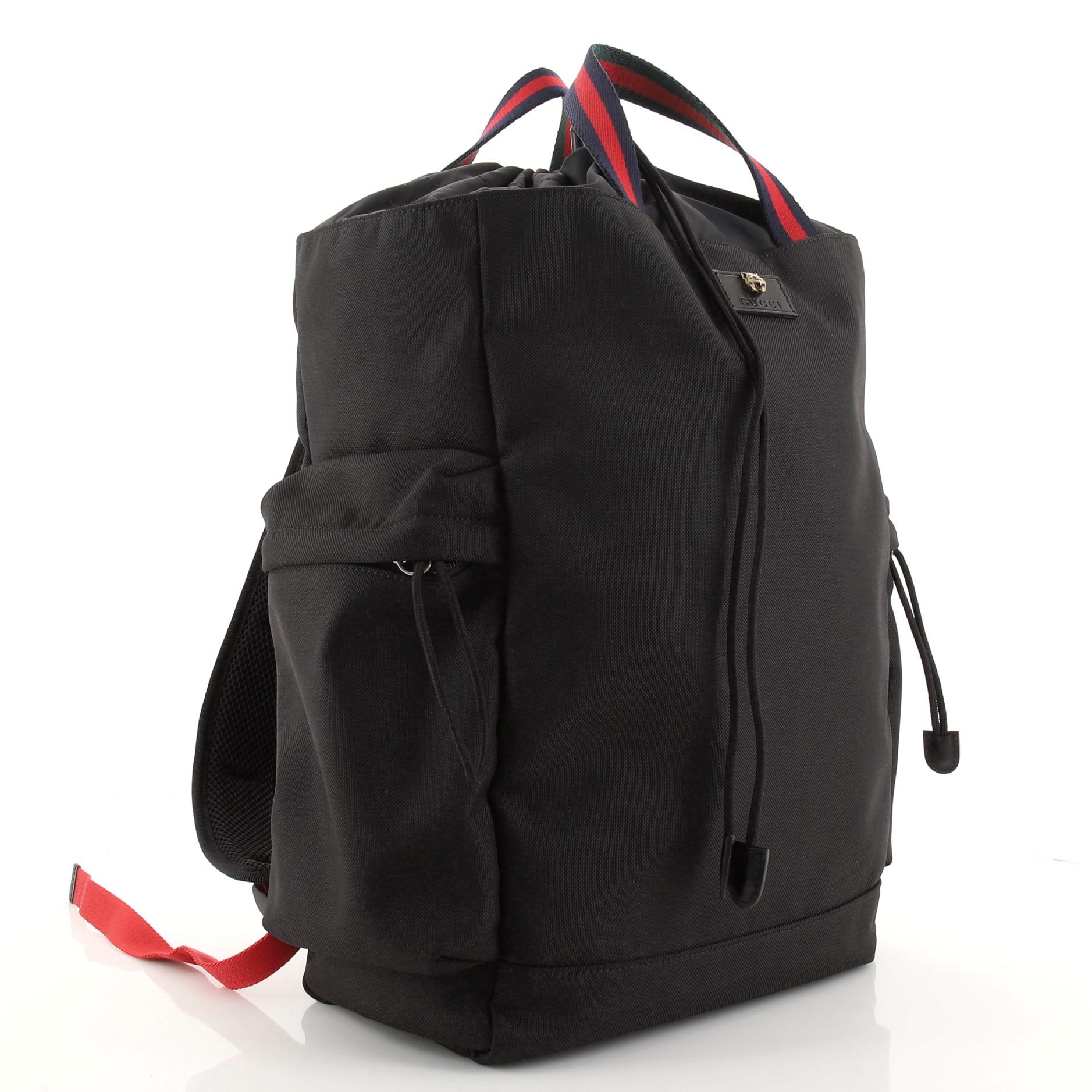 gucci drawstring backpack