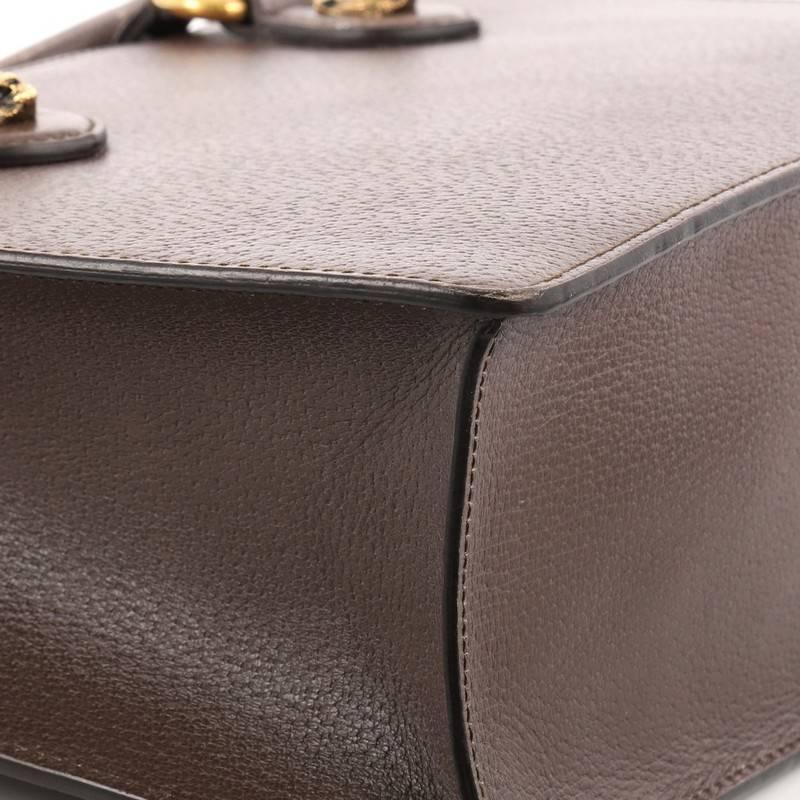 Gucci Animalier Web Top Handle Tote Leather Medium 1