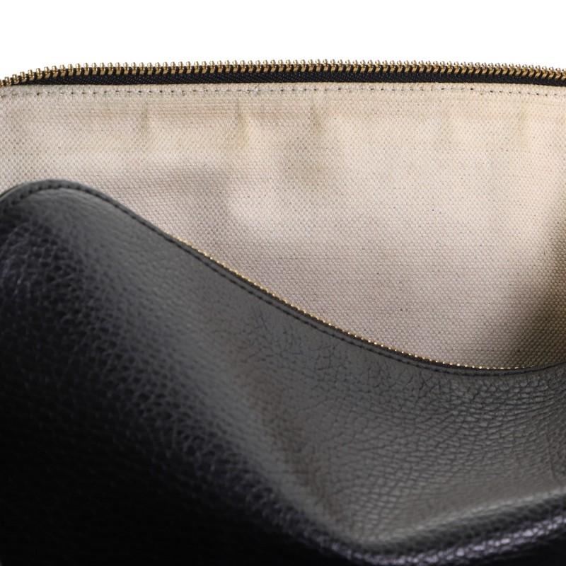 Women's Gucci Animalier Zip Camera Bag Printed Leather Medium