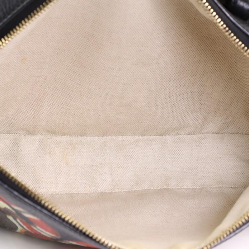 Gucci Animalier Zip Camera Bag Printed Leather Medium 2