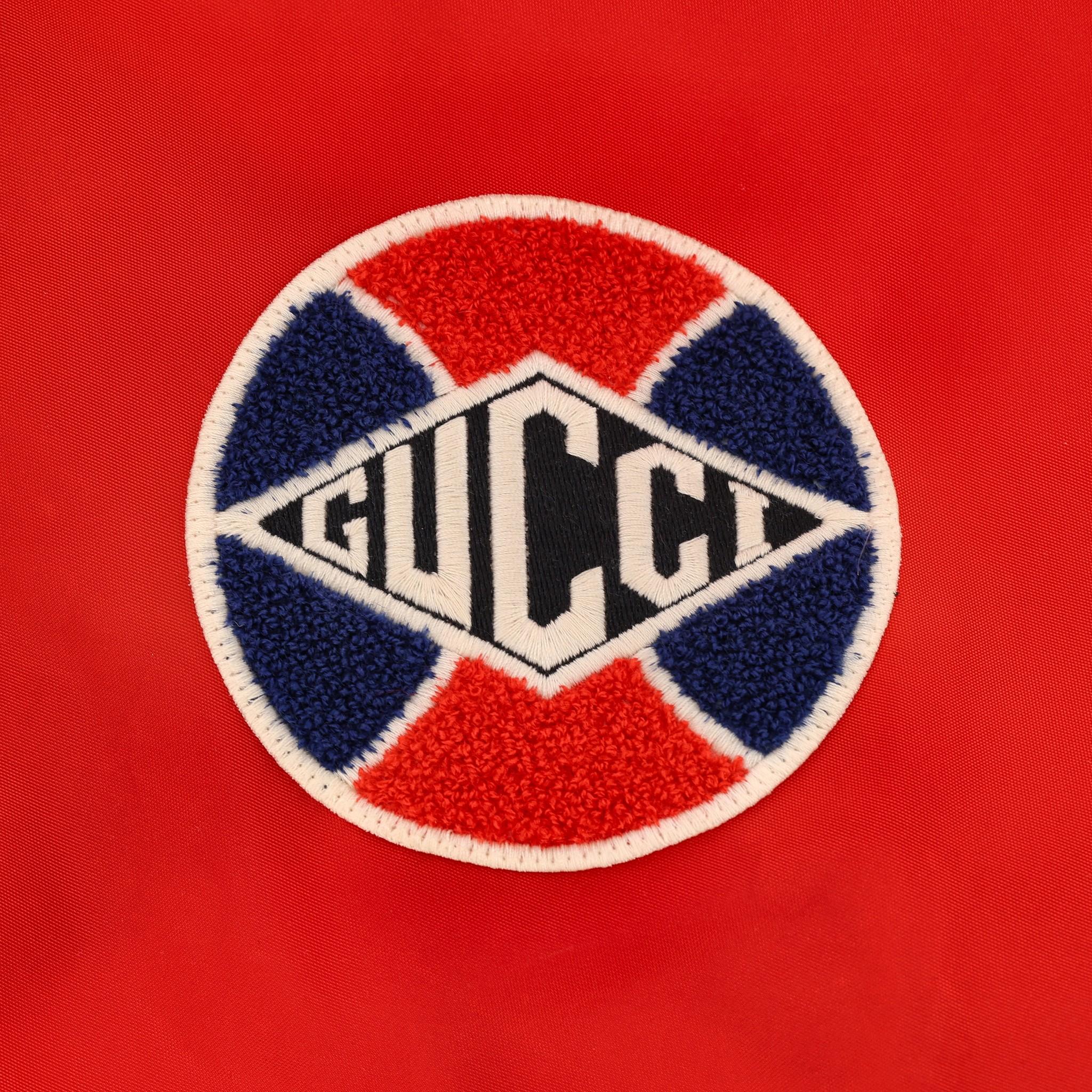 Gucci Anorak Jacket With Logo Patch en vente 1