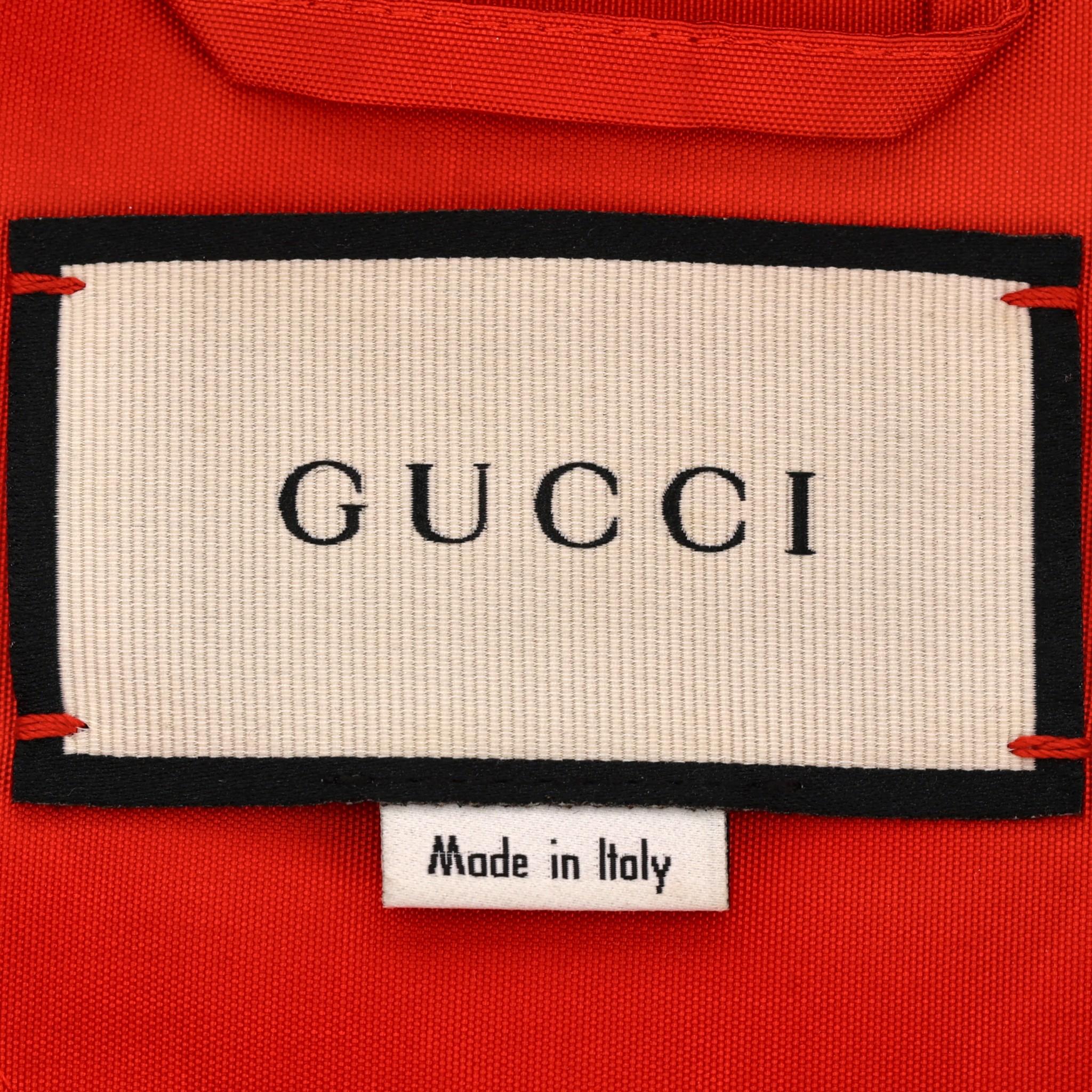 Gucci Anorak Jacket With Logo Patch en vente 2
