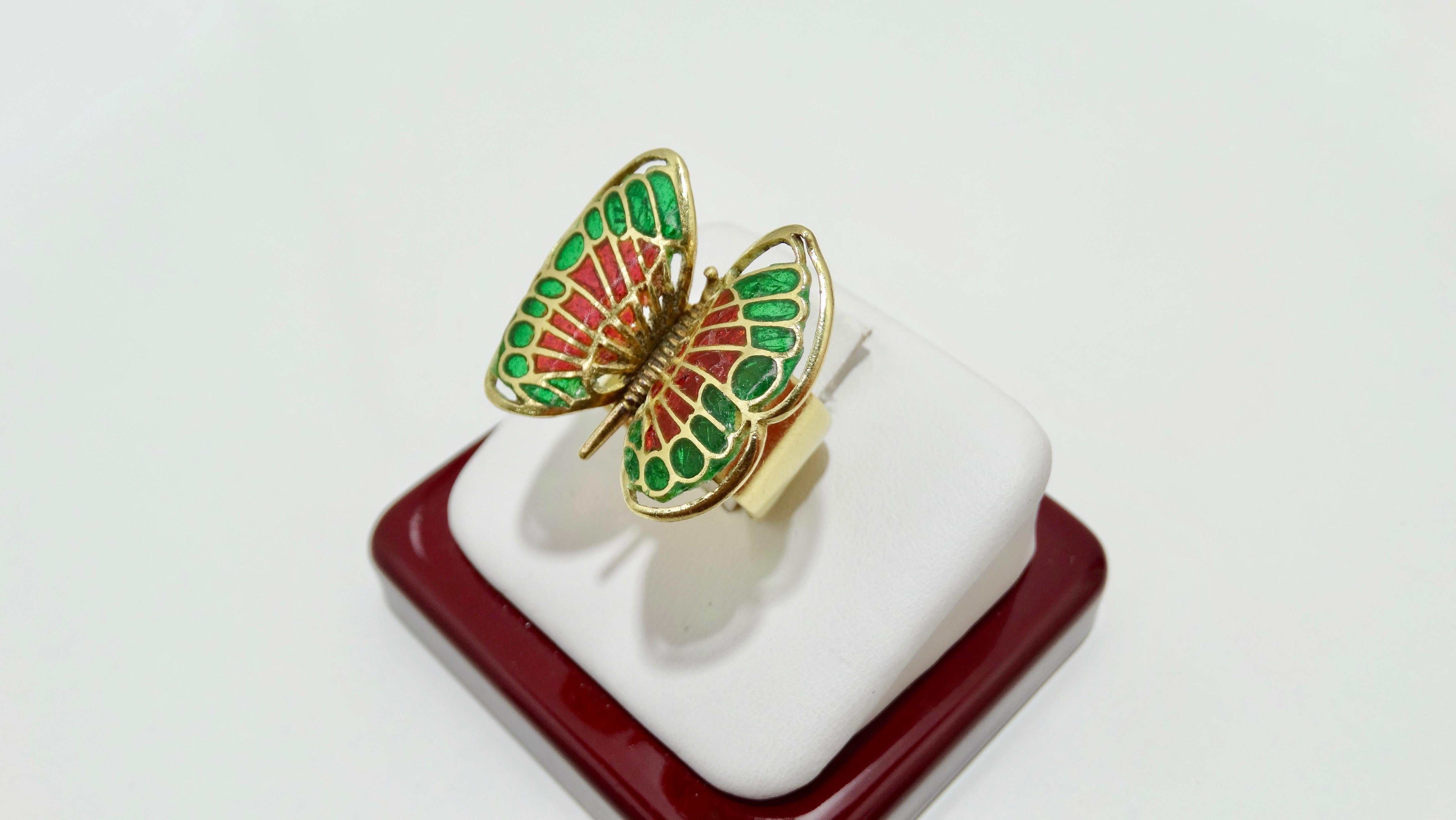 Gucci Butterfly Ring  In Good Condition In Scottsdale, AZ