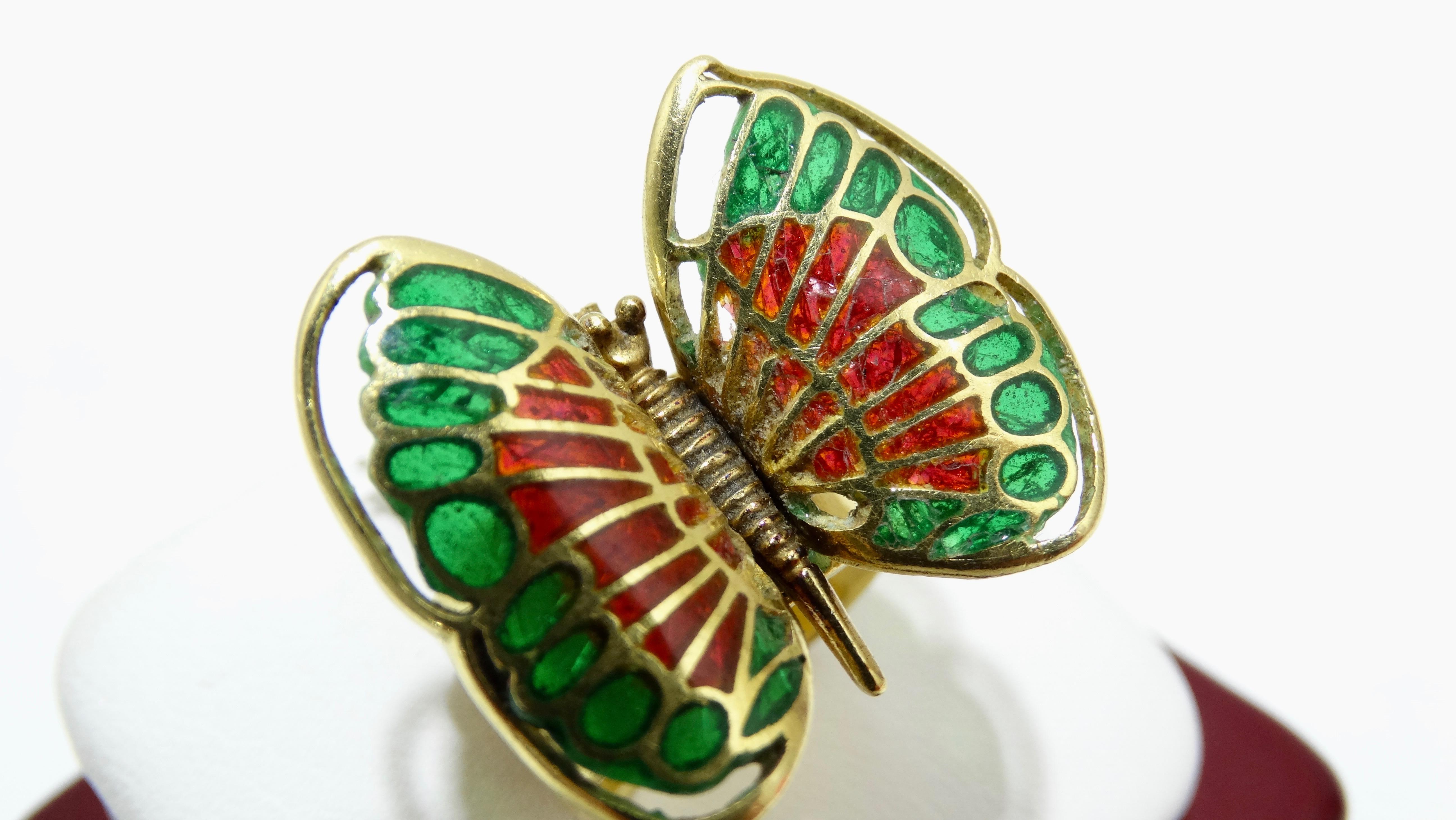 Women's or Men's Gucci Butterfly Ring 