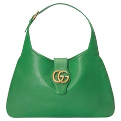 Gucci Aphrodite, borsa a tracolla Hobo in pelle Greene & Greene