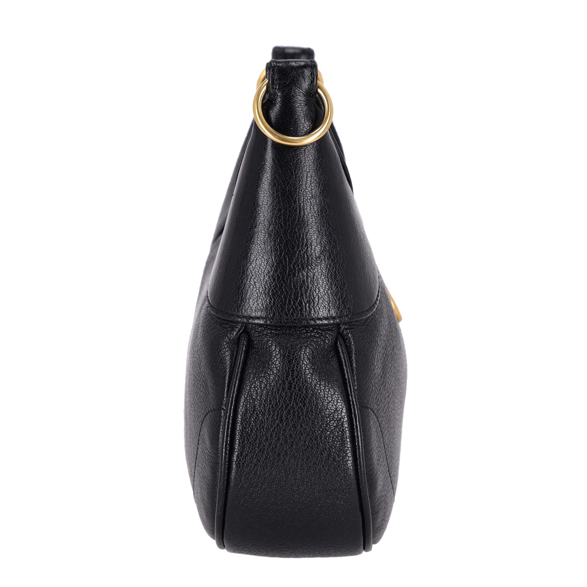 Gucci Aphrodite Kleine Umhängetasche aus Leder im Zustand „Hervorragend“ im Angebot in London, GB