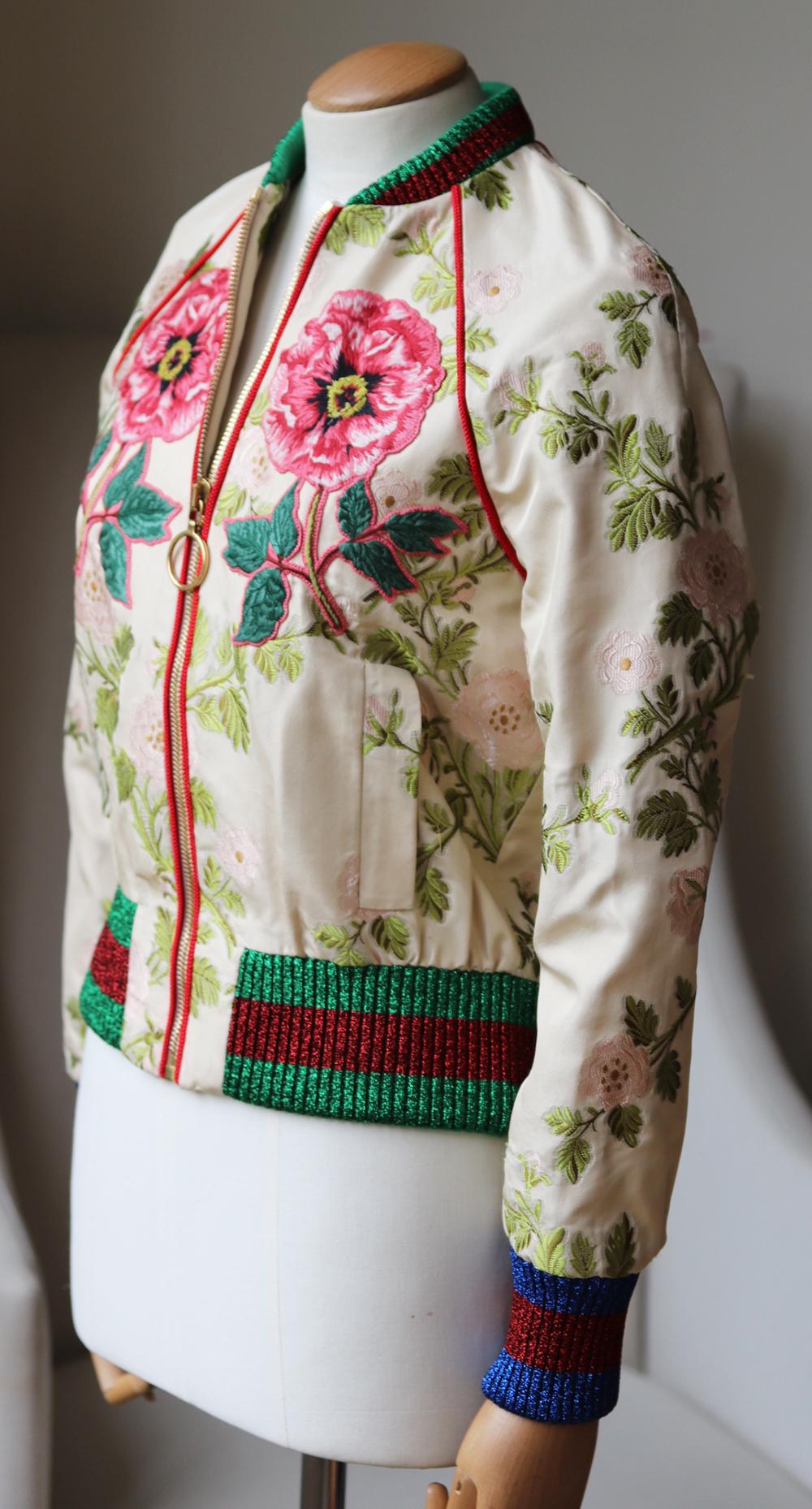 gucci floral jacket