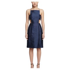 GUCCI architectural dress from Frida Giannini Printemps ete 2013 full black silk