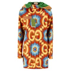 Gucci Aria Collection 'GG' Kaleidoscope Jacquard Parka