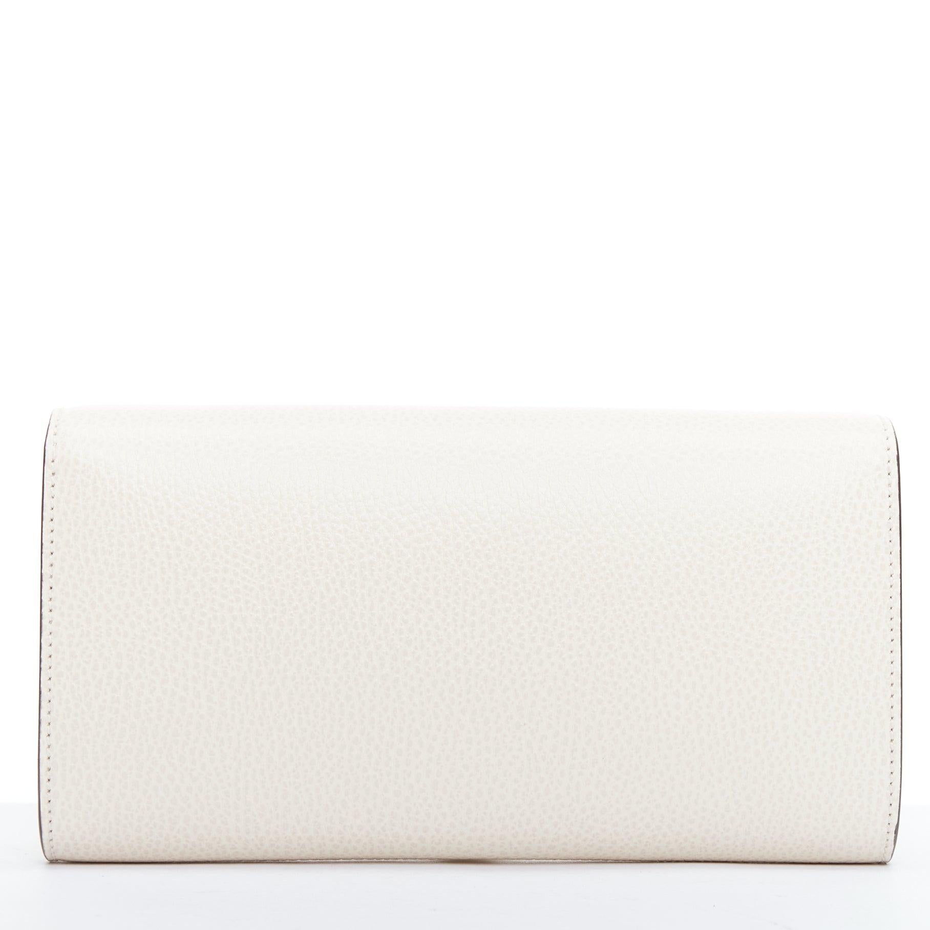 GUCCI Aria Marmont cream matelasse leather GG chain shoulder bag In Excellent Condition In Hong Kong, NT