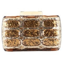 Gucci Aristographic Clutch Glitter Plexiglass