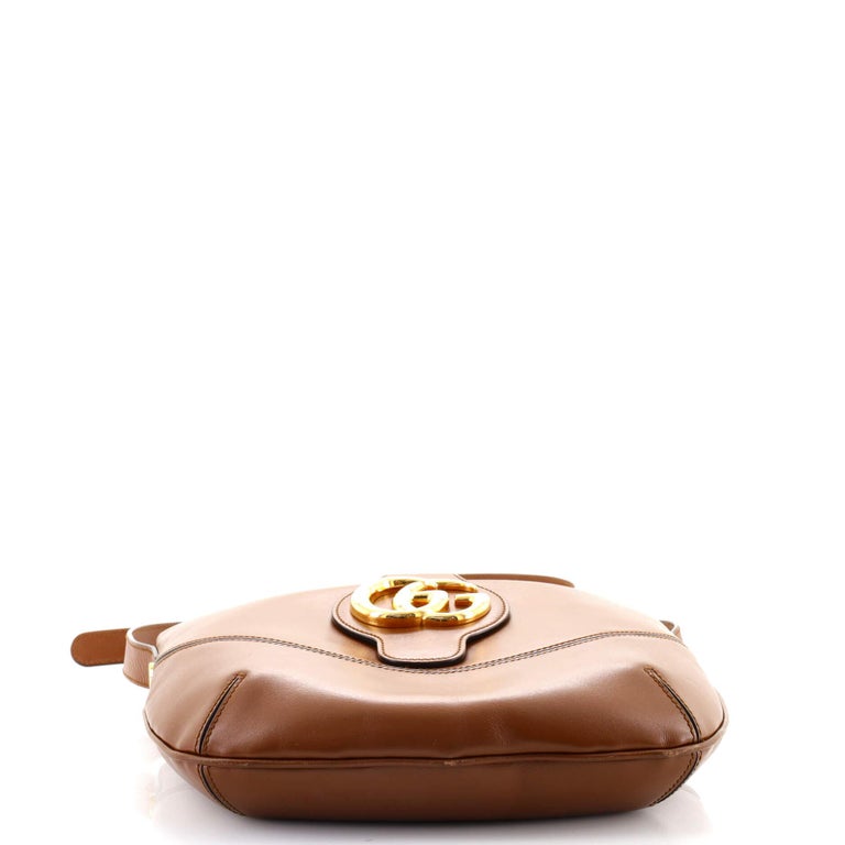 Gucci Arli Crossbody Bag Leather Medium For Sale at 1stDibs