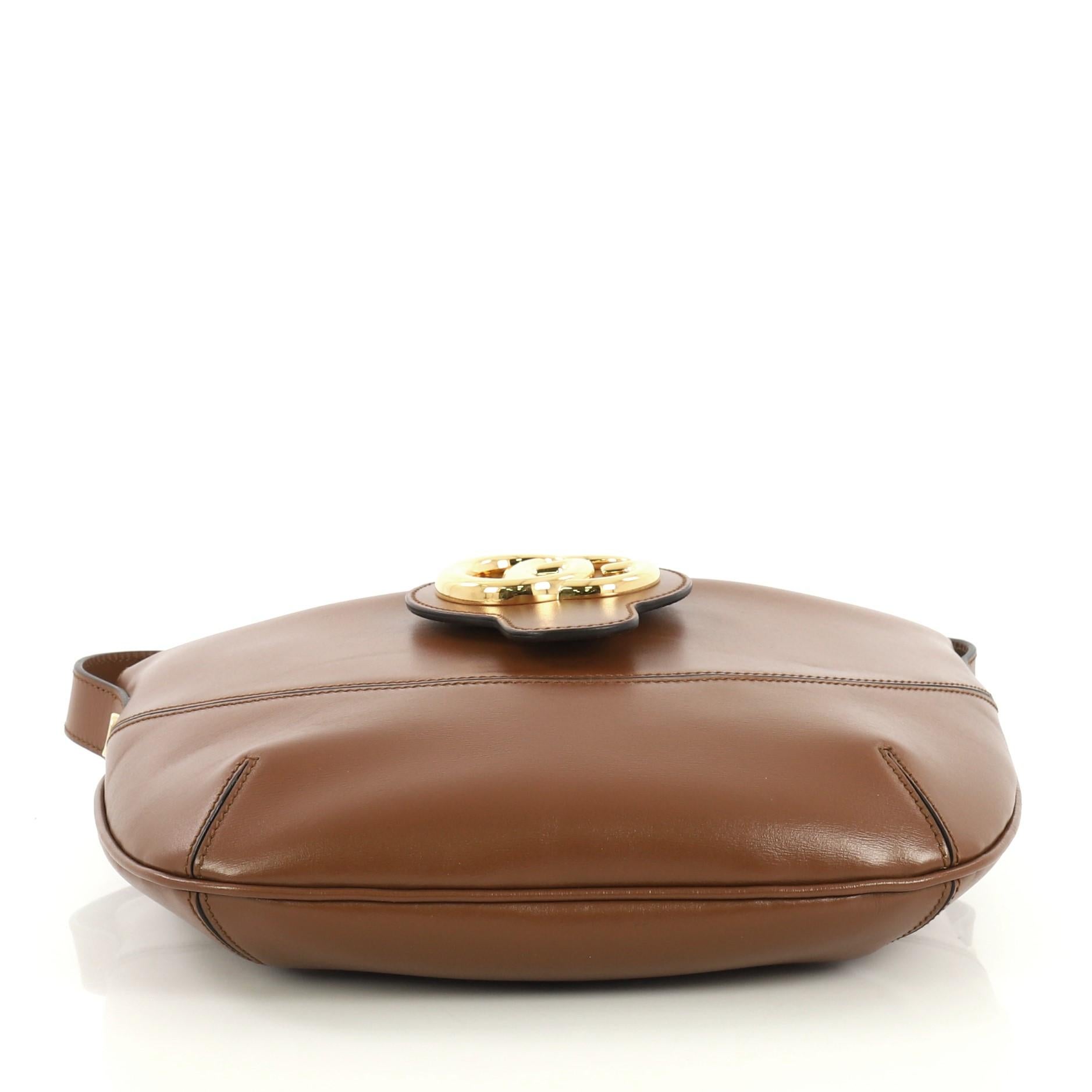 Women's Gucci Arli Crossbody Bag Leather Medium