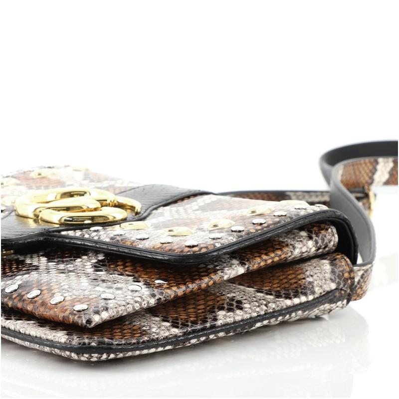 Women's or Men's Gucci Arli Shoulder Bag Embellished Python Medium