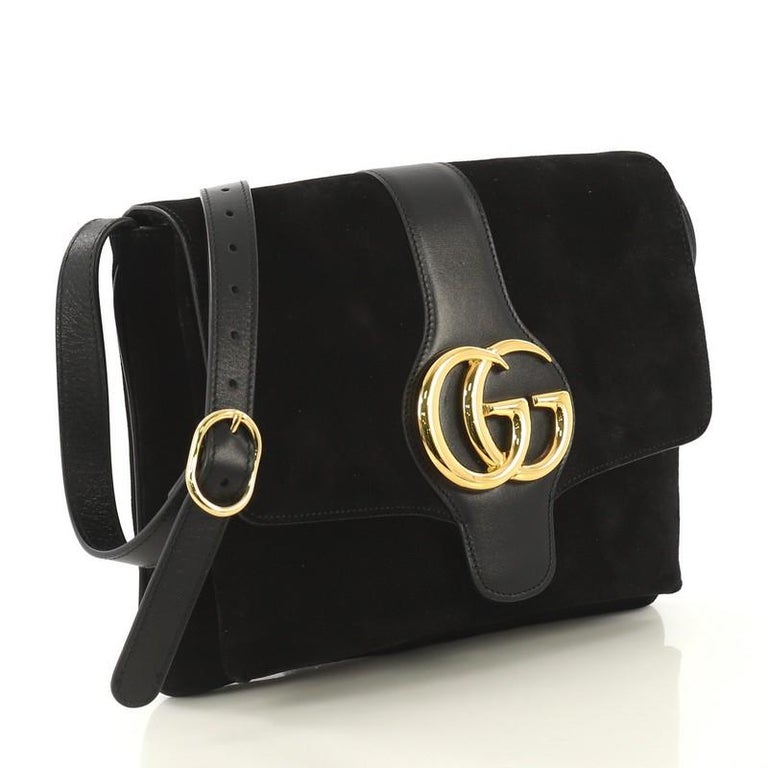 Gucci Arli Shoulder Bag Suede with Leather Medium at 1stDibs arli