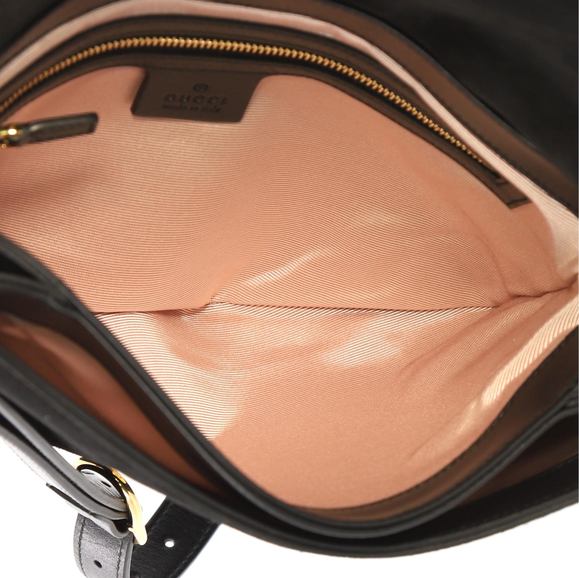 Gucci Arli Shoulder Bag Suede with Leather Medium 3