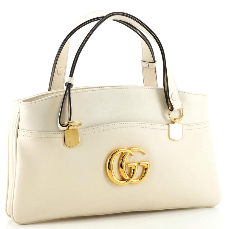 Gucci Arli Top Handle Bag Leather Large at 1stDibs