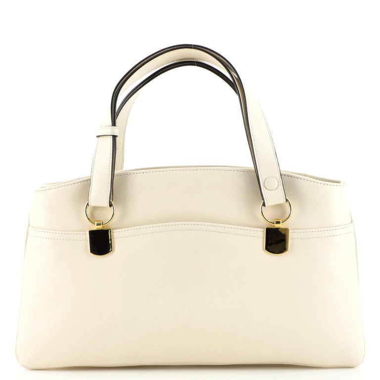 Gucci Arli Top Handle Bag Leather Large at 1stDibs