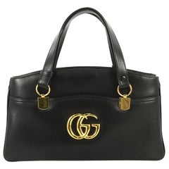 Gucci Arli Top Handle Bag Leather Large