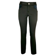 GUCCI – Authentic Brown Chino Rider Pants from the 2008 FW Runway Size 8US 40EU