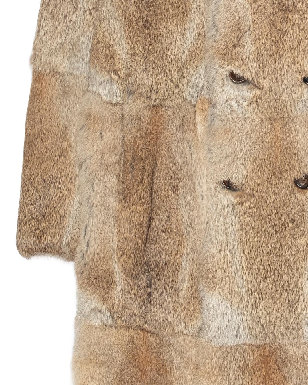 Gucci AW2005 Lapin Fur Coat For Sale 3