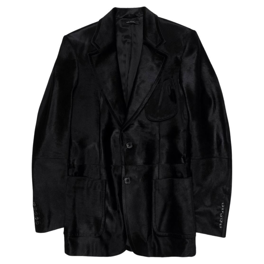 Gucci AW2005 Pony-Hair Evening Jacket For Sale