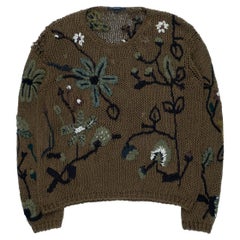 Gucci AW2014 Embroidered Floral Sweater