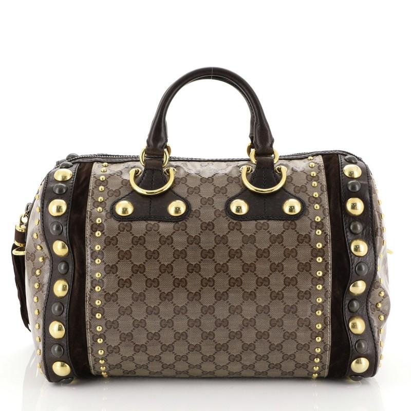 Gucci Babouska Boston Bag GG Coated Canvas Large at 1stDibs gucci babouska bag gucci babouska collection gucci babushka