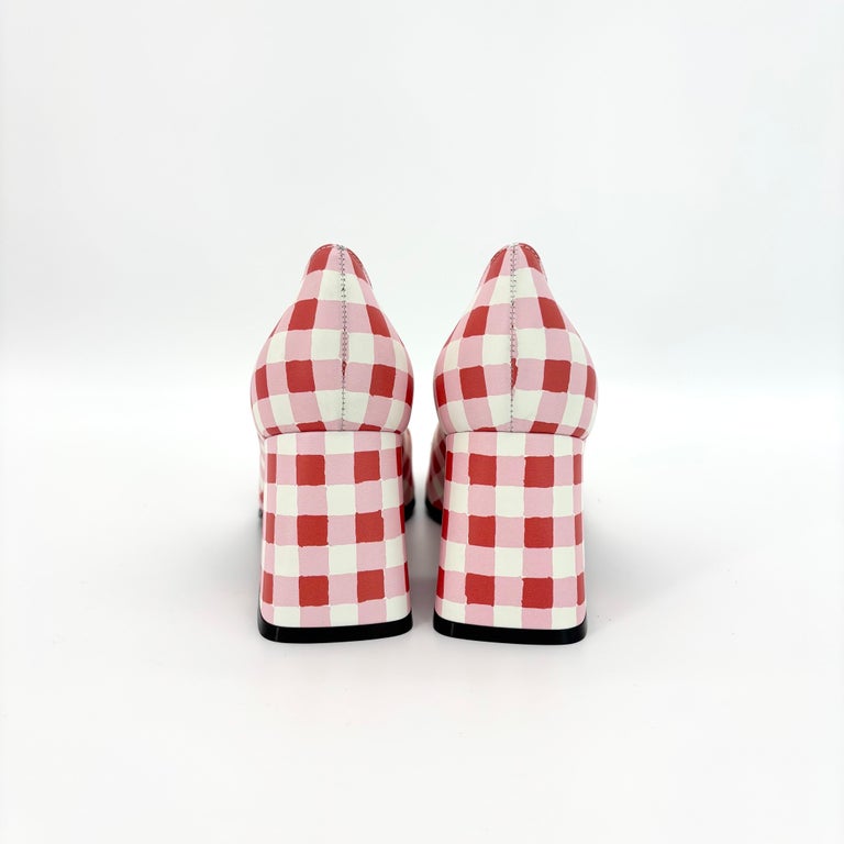 Gucci Baby Horsebit Ken Scott Garden Checkered Platform  display picture 1