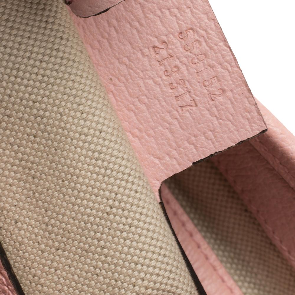 Gucci Baby Pink Floral Canvas und Leder Limited Edition Jackie 1961 Hobo 1