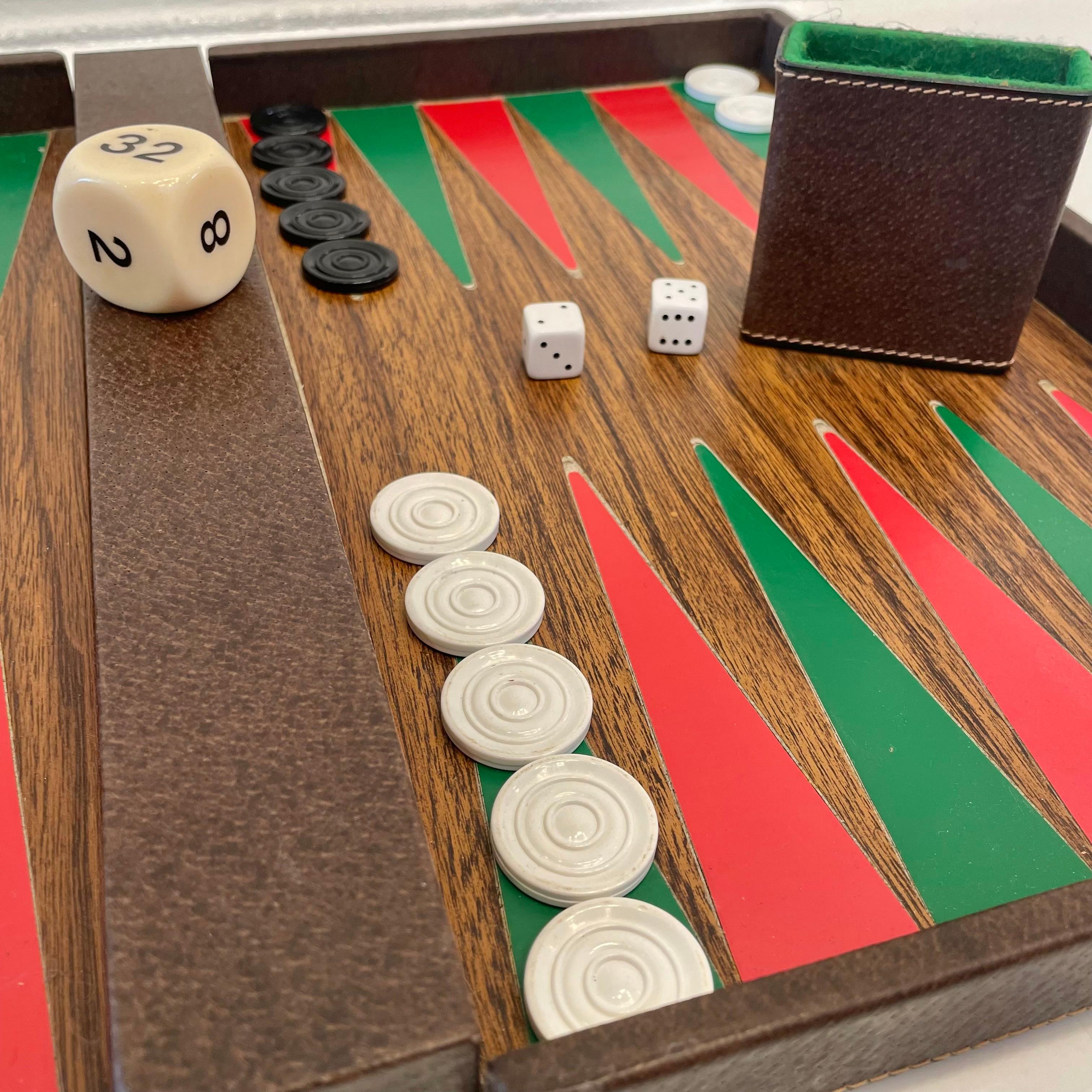 Gucci Backgammon Set, 1980s Italy 6