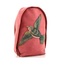 Gucci Backpack Embellished Wool Medium